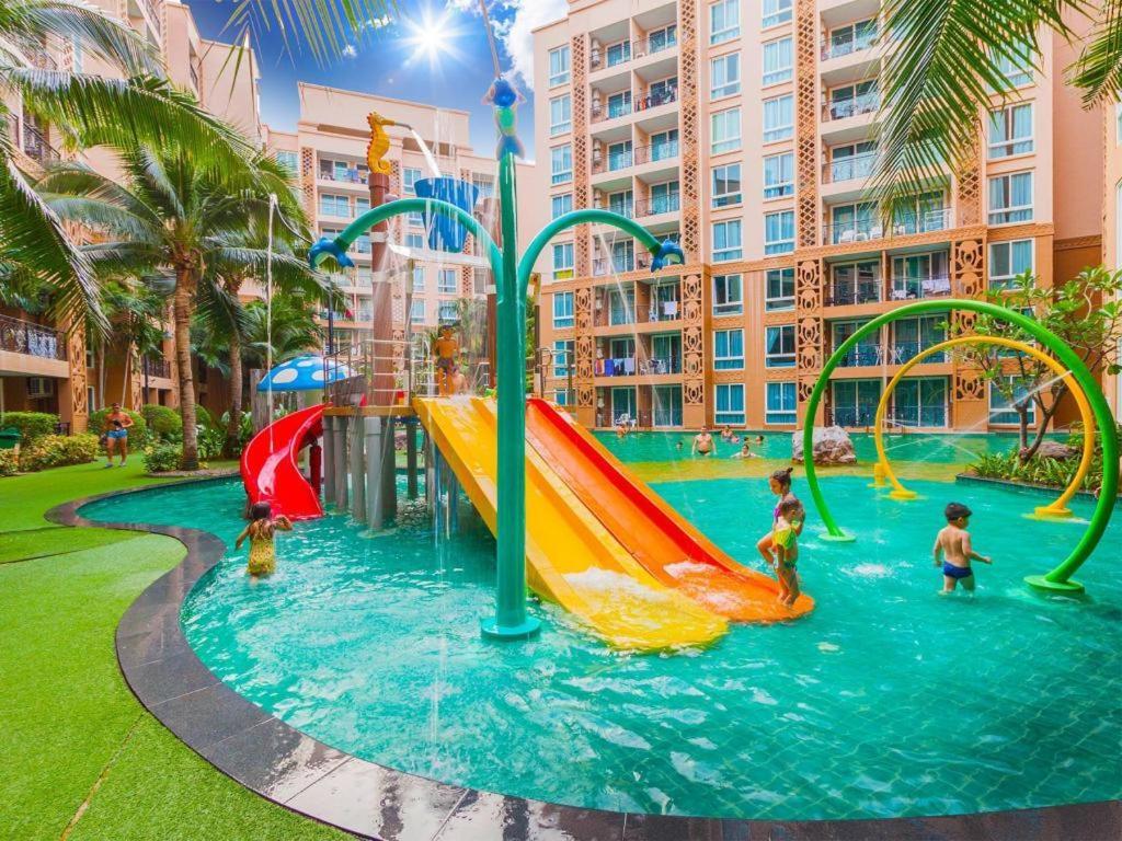 Ferienwohnung Atlantis Waterpark Jomtien Beach Exterior foto